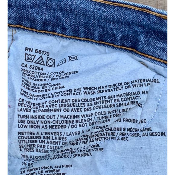 Urban Outfitters Jeans Mid Rise Stovepipe by BDG Women's Sz 27 - Picture 11 of 11